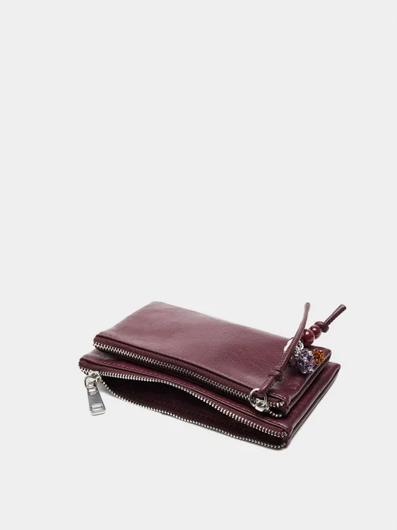 Double Multi-Purpose Pouch With Cracked Effect 243534 — image 2