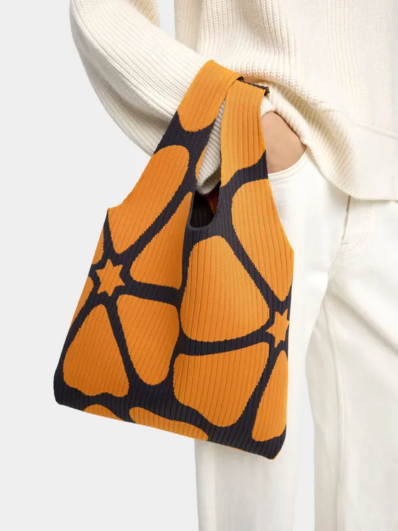 Floral Printed Mesh Bag 243738 — image 1
