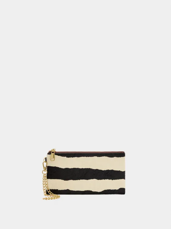 Multi-Purpose Leather Pouch With Contrast 243748 — image 3