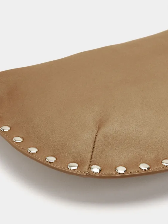 Shoulder Bag With Leather-Effect Studs 243825 — image 4