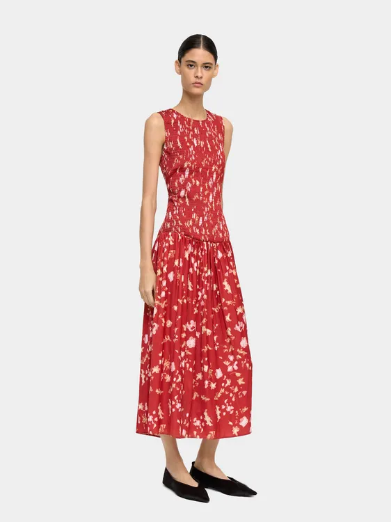 Long Printed Dress 244117 — image 1
