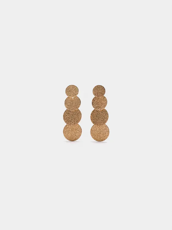 Long Round Ombré Earrings 244458 — image 2