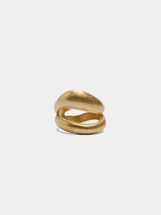 Double Ring With Wave 244628 — image 2