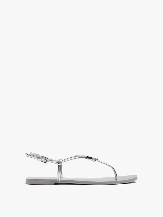 Flat Thong Sandals With Straps 245142 — image 3