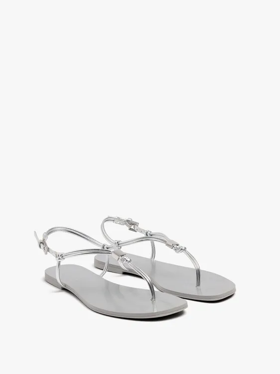 Flat Thong Sandals With Straps 245142 — image 2