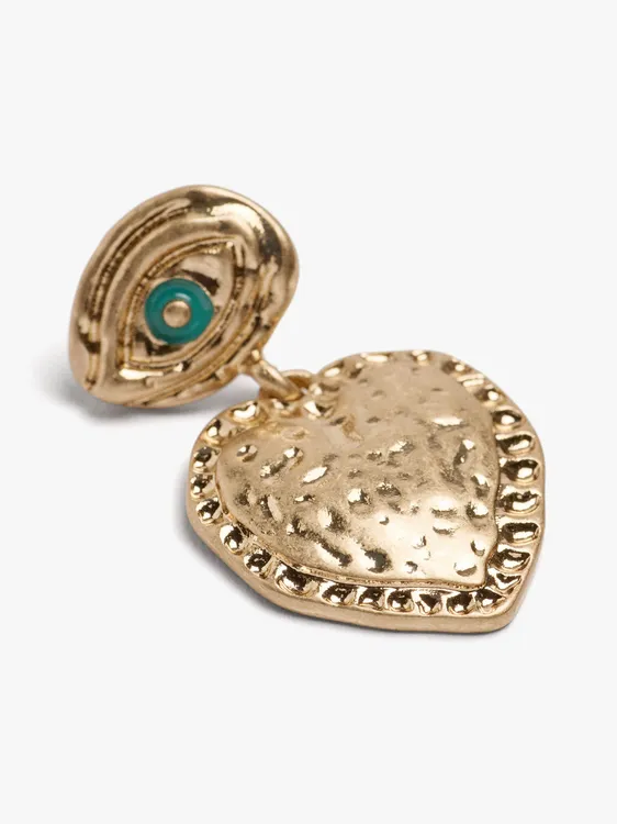 Long Earrings With Eye And Heart 245507 — image 1