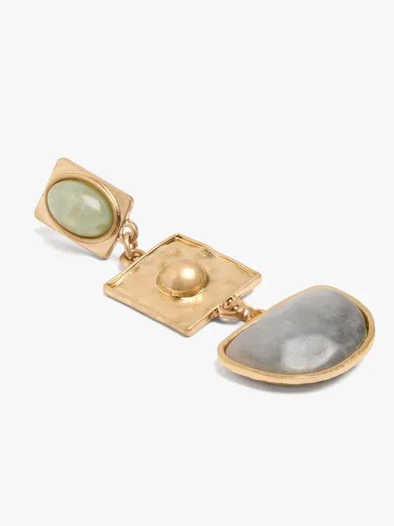 Long Geometric Earrings 245563 — image 2