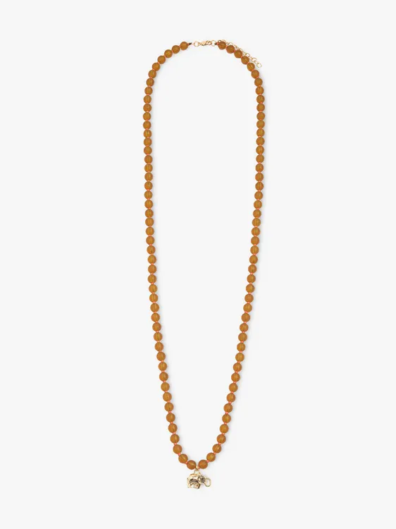 Necklace Of Glass Beads With Elephant 245665 — image 2