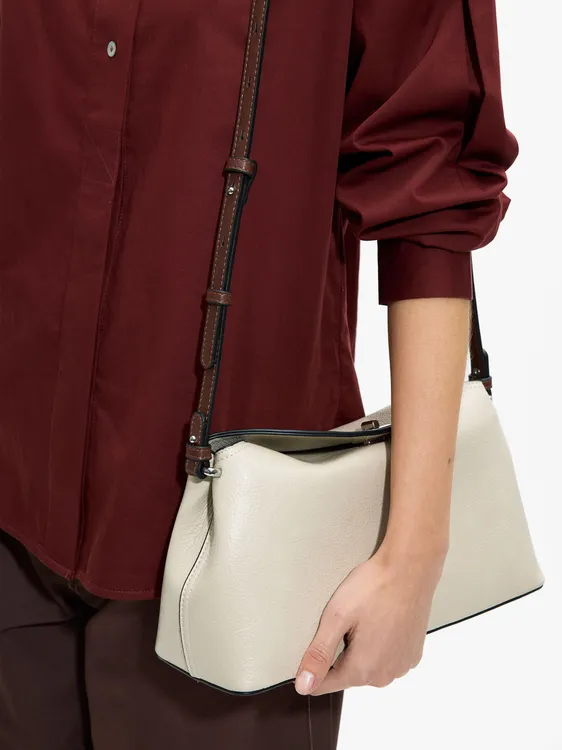 Crossbody Bag With Crossed Flaps 246007 — image 3