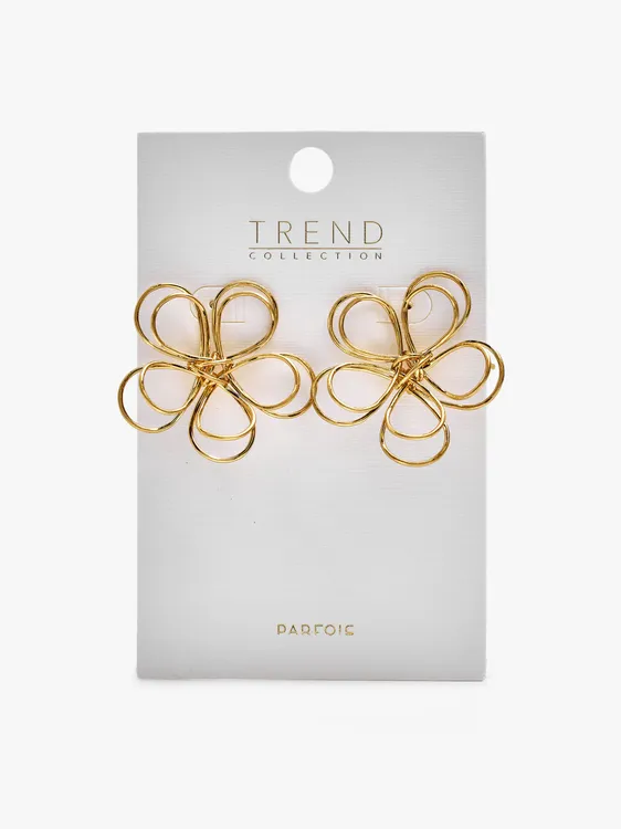 Maxi Earrings With Double Flower 246385 — image 2