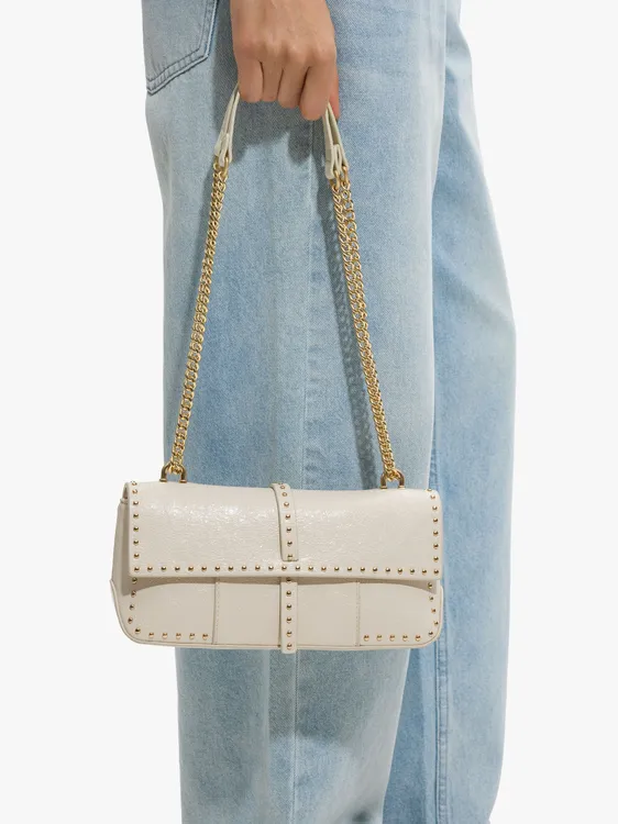 Shoulder Bag With Flap And Studs 246396 — image 3