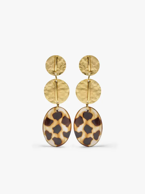 Maxi Long Oval Earrings 246469 — image 1