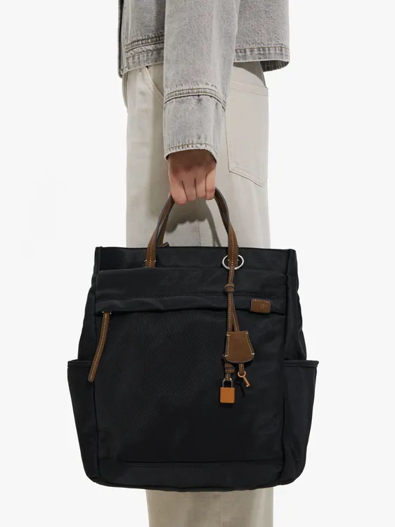 Nylon Backpack For 15" Laptop With Pendant 246526 — image 3