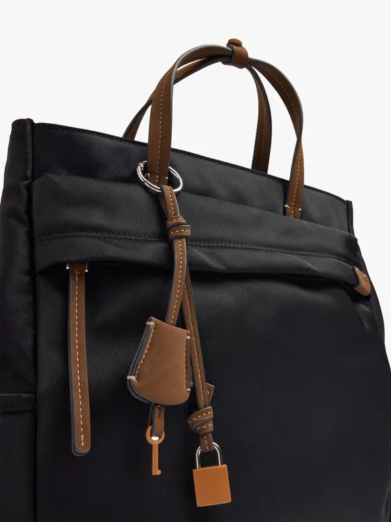 Nylon Backpack For 15" Laptop With Pendant 246526 — image 2