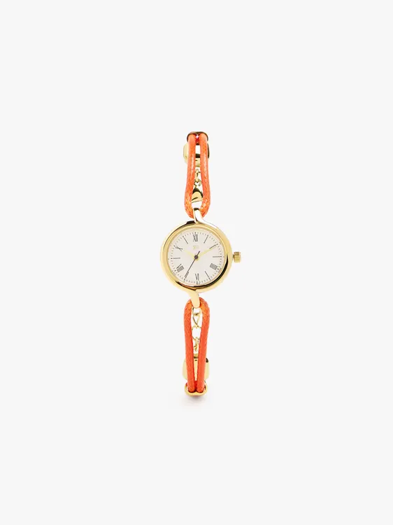 Round Watch With Cord Bracelet 246577 — image 1
