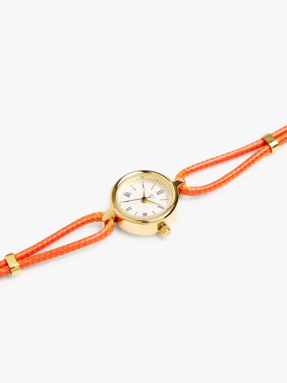 Round Watch With Cord Bracelet 246577 — image 2