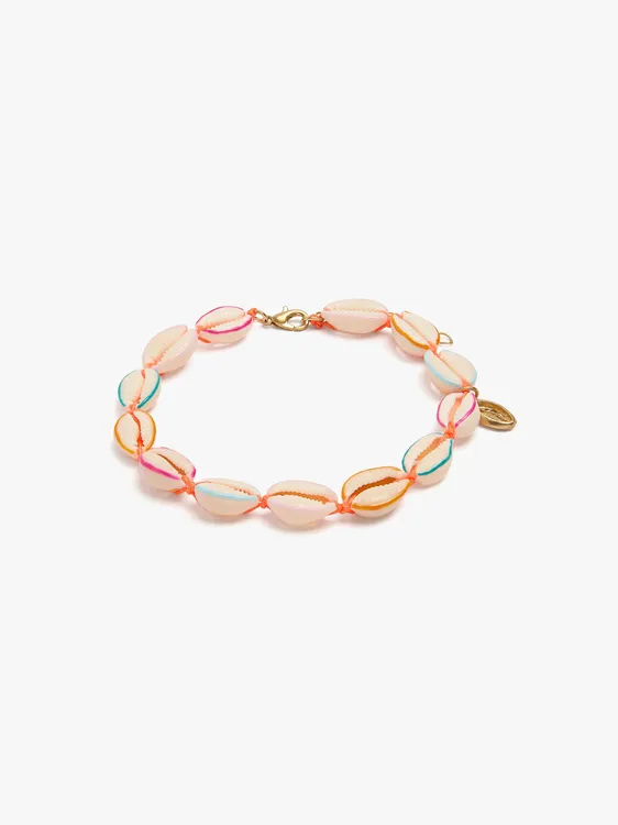 Ankle Bracelet Of Shells With Enamel 246911 — image 1