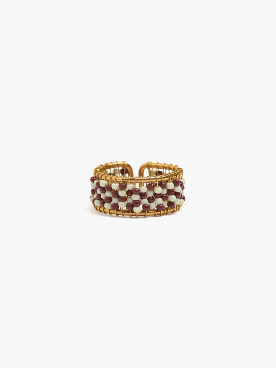 Ring With Bicolor Beads 246964 — image 1