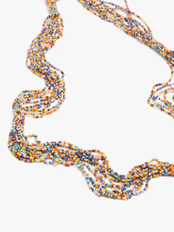 Multi-Collar Long Beads Multicolor 246972 — image 2