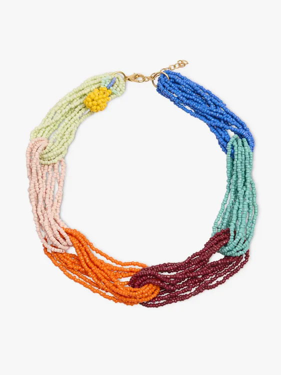Multi-Collar With Multicolor Glass Beads 247068 — image 1