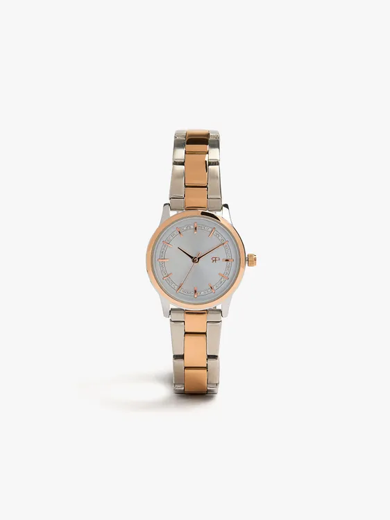 Bicolor Watch With Stainless Steel Bracelet 247335 — image 1