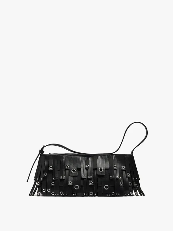 Shoulder Bag With Fringes With Studs 247414 — image 1
