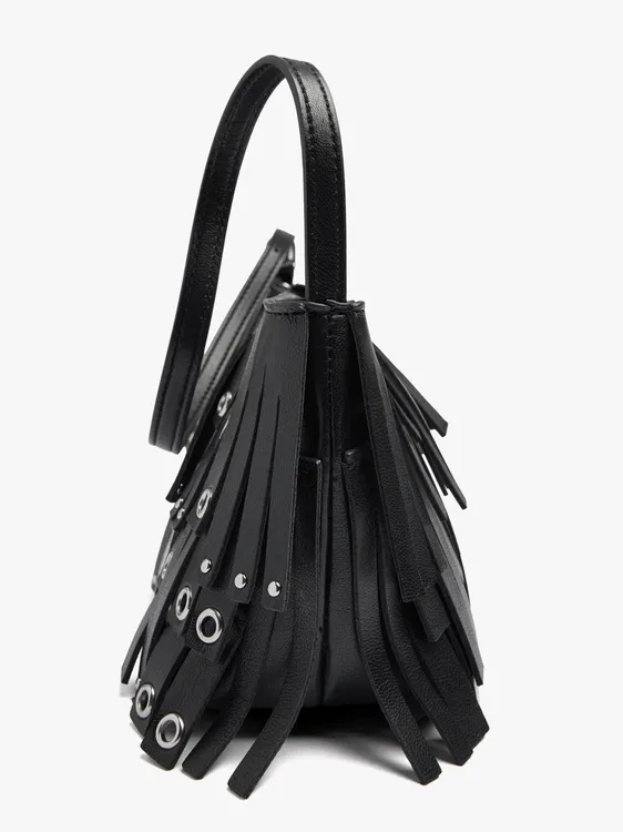 Shoulder Bag With Fringes With Studs 247414 — image 2