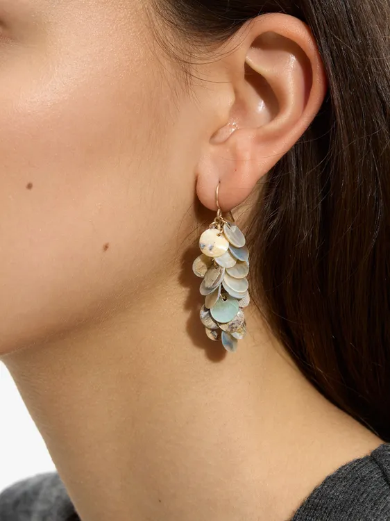 Long Earrings With Shells 247420 — image 2