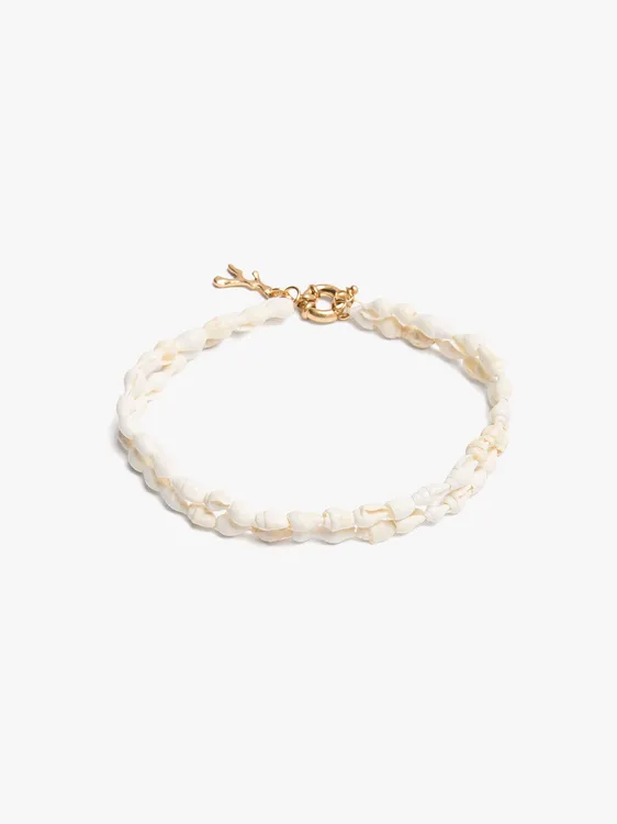 Double Ankle Bracelet With Shells 247443 — image 1