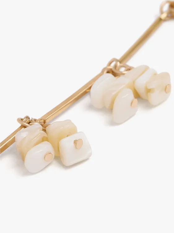 Long Earrings Bars With Shells 247456 — image 2