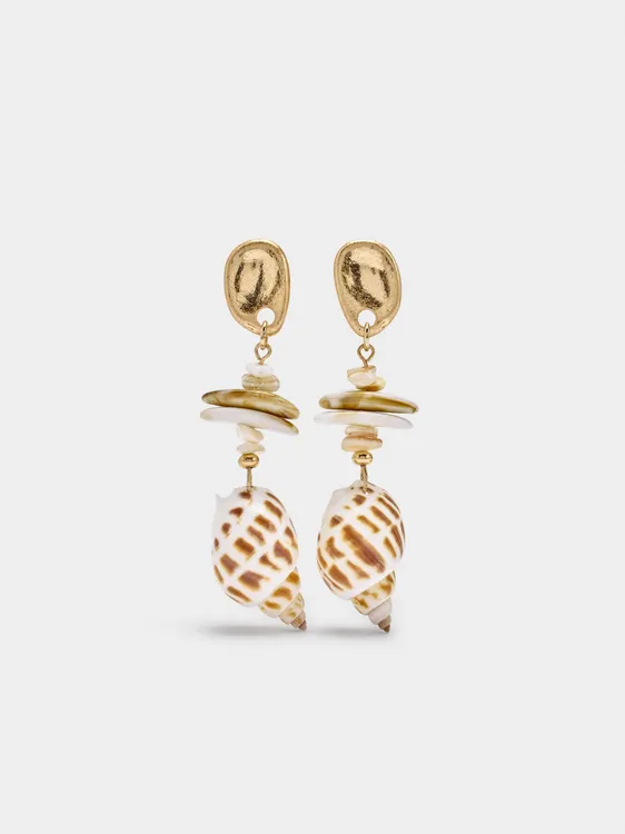 Long Earrings With Shells 247502 — image 1