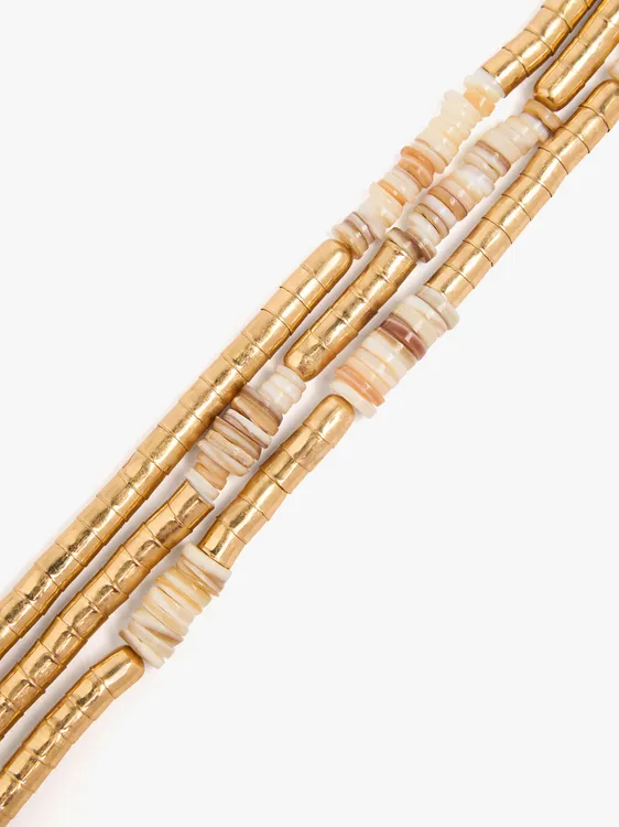 Multi-Collar Beads With Shells 247527 — image 2