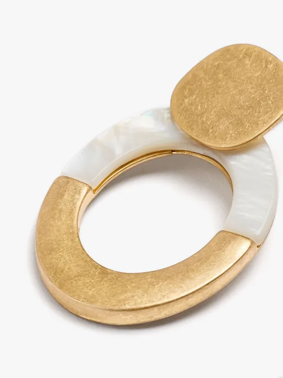 Hoop Earrings With Shell 247535 — image 2