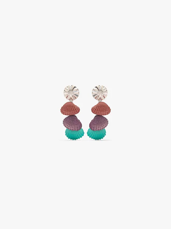 Earrings With Multicolor Shell Effect 247546 — image 1