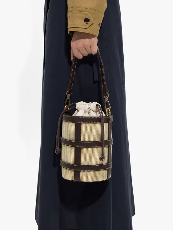 Cross-Strap Bucket Bag With Removable Pouch 247571 — image 3