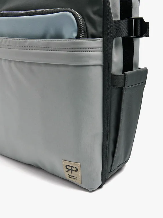 Cabin Backpack In Nylon Color Block 247605 — image 3