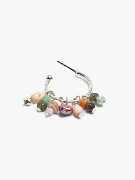 Open Hoop With Stone Beads 247629 — image 2
