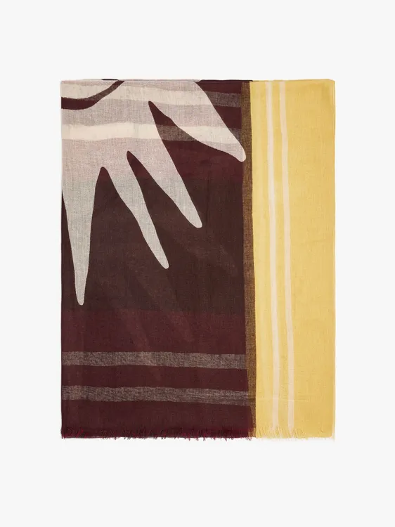 Printed Scarf With 100% Cotton 247641 — image 1