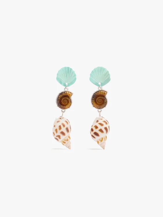 Long Earrings With Shells 247746 — image 1