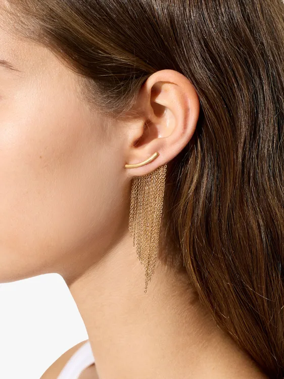 Earrings Ear Jacket With Cascade Effect 247951 — image 3