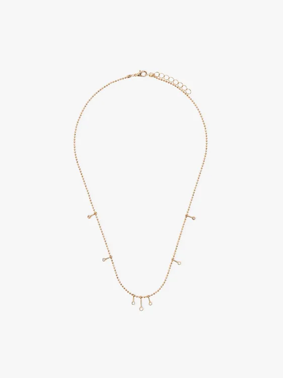 Short Necklace With Zirconia 247991 — image 1