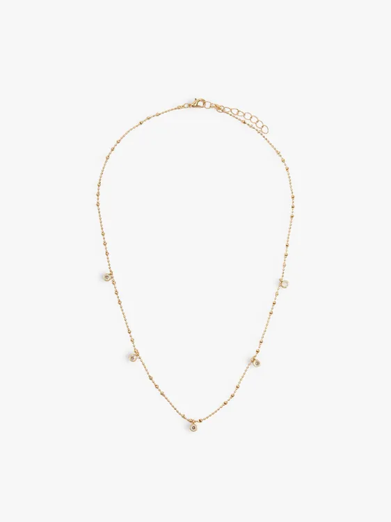 Short Necklace With Zirconia 247995 — image 1