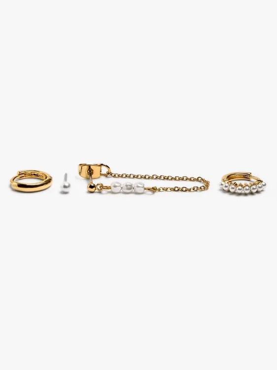 Set Of Earrings With Pearls 247998 — image 2