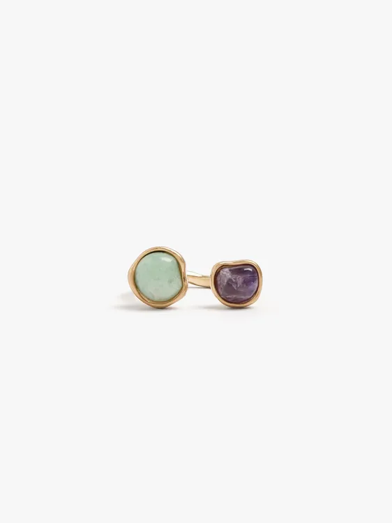 Open Ring With Stones 248014 — image 1