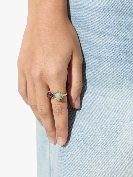 Open Ring With Stones 248014 — image 3