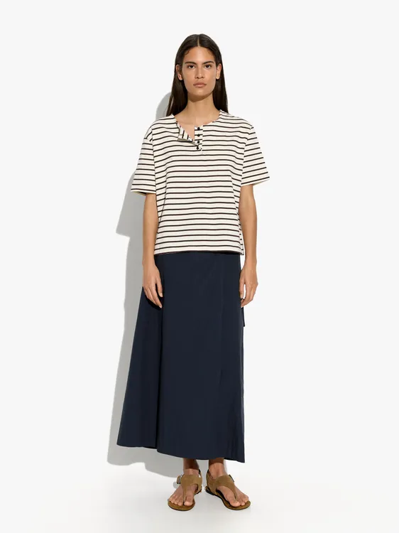 Cotton T-Shirt With Stripes 248145 — image 3