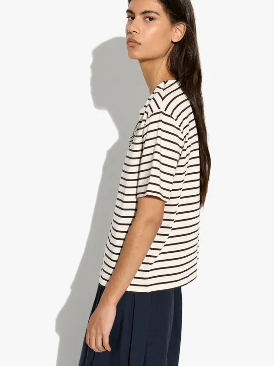 Cotton T-Shirt With Stripes 248145 — image 2