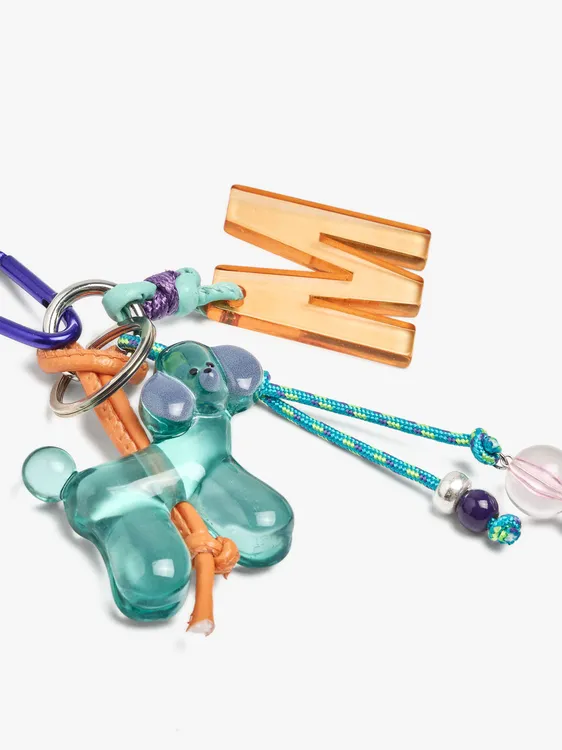 Keychain Charm Dog And Letter M 248249 — image 2