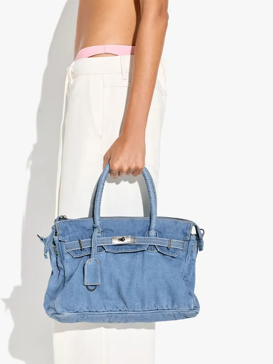 Tote Denim Bag With Crossbody Bag 248267 — image 3