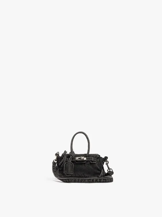 Crossbody Bag Denim With Pendant 248271 — image 1